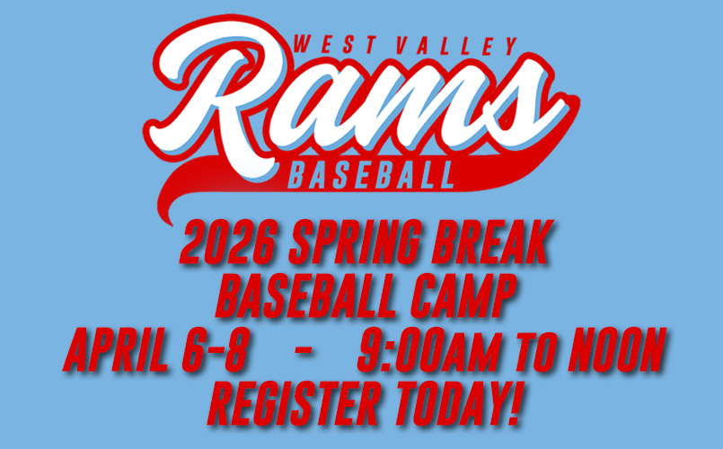 2026 West Valley Spring Break Baseball Camp